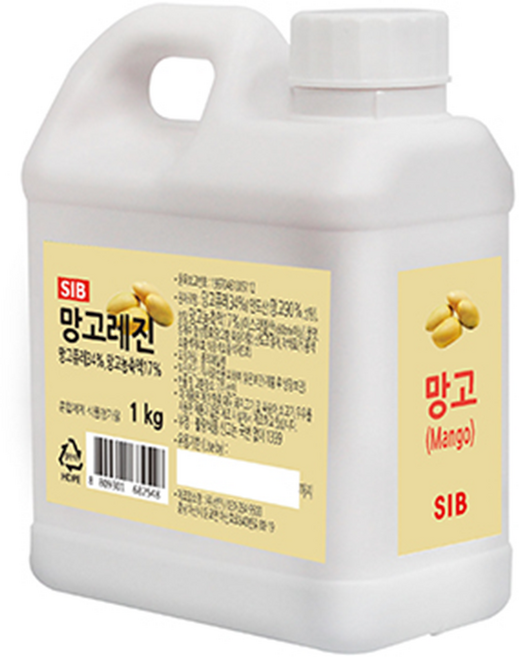 선인 망고 레진, 1kg, 1개