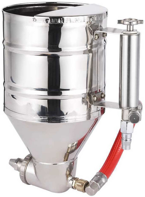 탄성코트건 페인트 후끼 도장 스프레이건 쌍두건, 1개