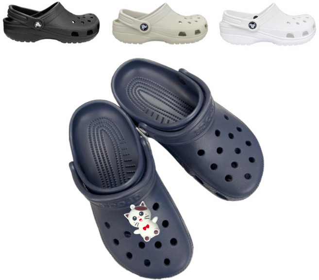 크록스 클래식 클로그 10001 [크록스 정품]도나토르 고양이 악세사리 포함 당일발송