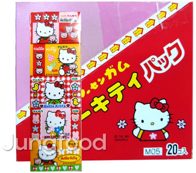 헬로키티 츄잉껌 5입 20개 1Box, 550g, 1개 - 쿠팡