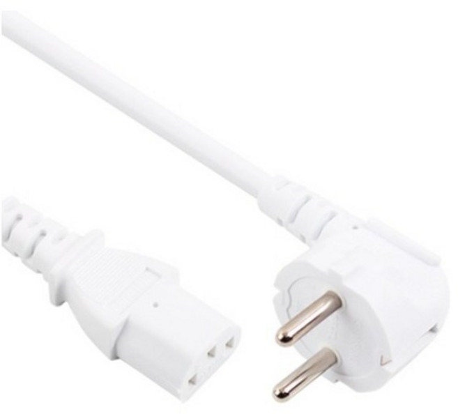 kw- 한국산-흰색 220V 3구 0.75mmx3c AC 컴퓨터 파워케이블 컴퓨터케이블 파워선 전원선 전원케이블 코드케이블 코드선 컴퓨터선, 1개, 1.5m