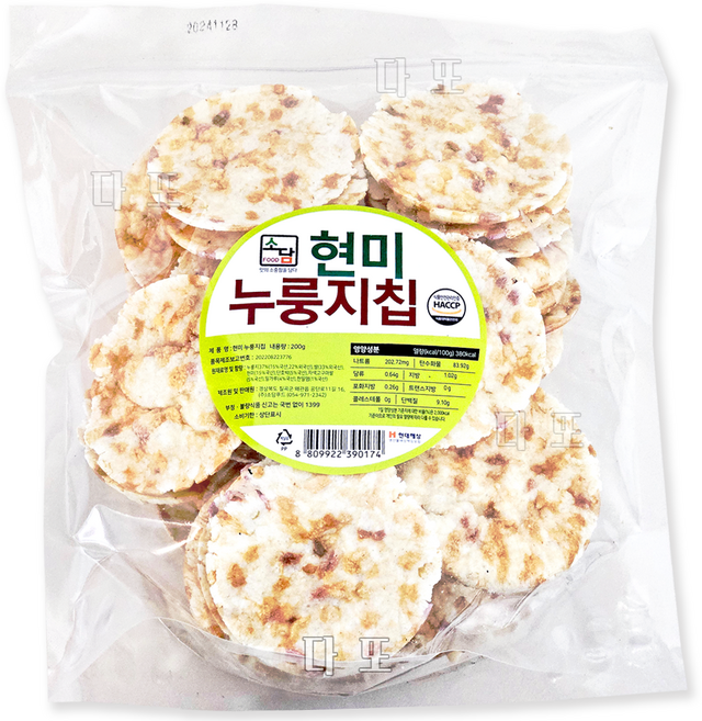 소담 현미누룽지칩 200g x 3봉, 3개
