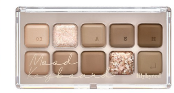 릴리바이레드 무드키보드 아이팔레트 10.5g, 03 #당신의 최애 애쉬 올림., 1개