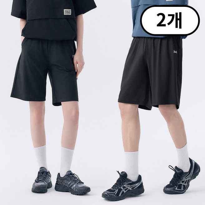 에버라스트 1+1 남여공용 여름 반바지 5부 팬츠
