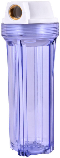 하우징 지하수 수처리설비 필터 녹물 석회제거 정수필터 연수기 정수기 산업용 10인치, 파랑 [UGW10-15BL], 1개