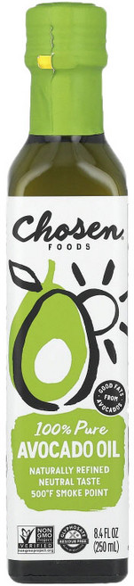 초슨푸즈 초슨푸드 100% 퓨어 아보카도 오일 다목적 쿠킹오일, 250ml, 1개