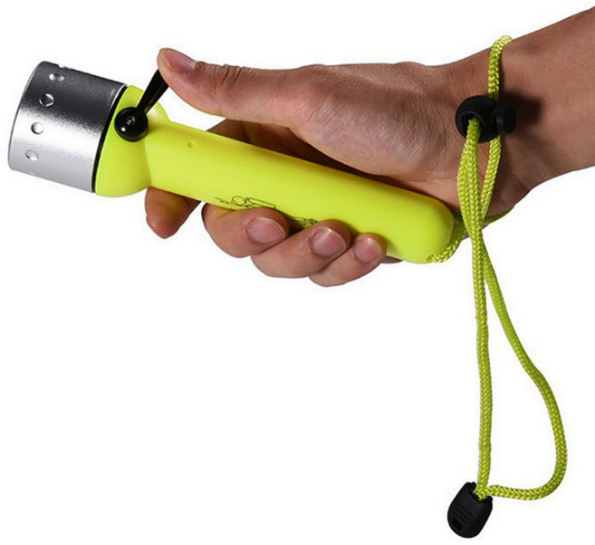 다이버후레쉬 방수후레쉬 방수랜턴 잠수랜턴 수중랜턴 수중후레쉬, 형광색