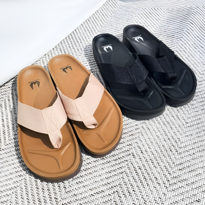 로버 남녀공용 쪼리 해변 발편한 휴양지 빈티지 커플슬리퍼