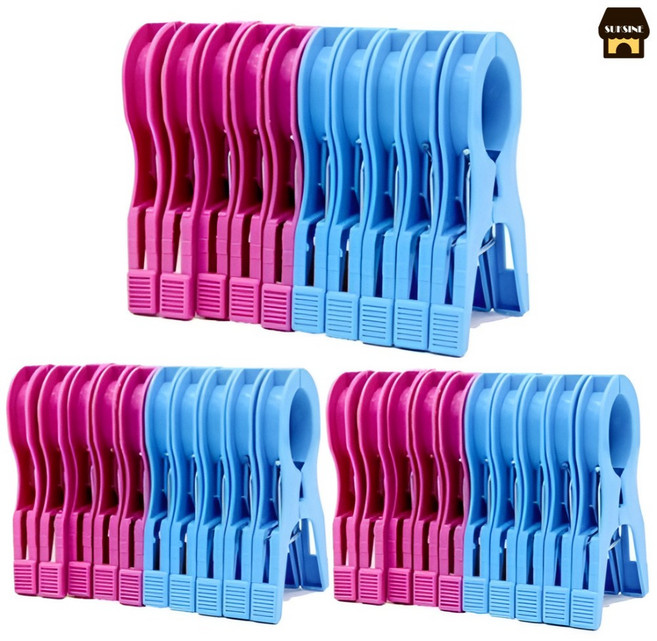 숙씨네 국산 베란다 이불 빨래집게 특대, 3세트