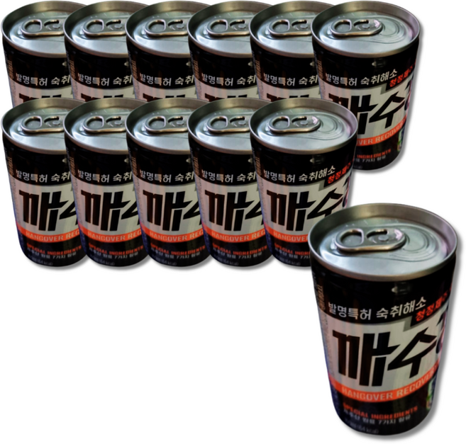 롯데 깨수깡, 160ml, 12개