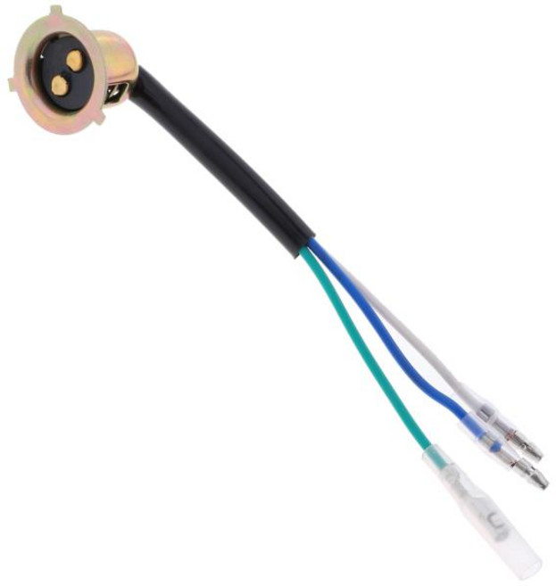 오토바이 헤드라이트 수리 전구 홀더 커넥터 플러그 와이어 소켓 교체 혼다 CG125 용, 1개