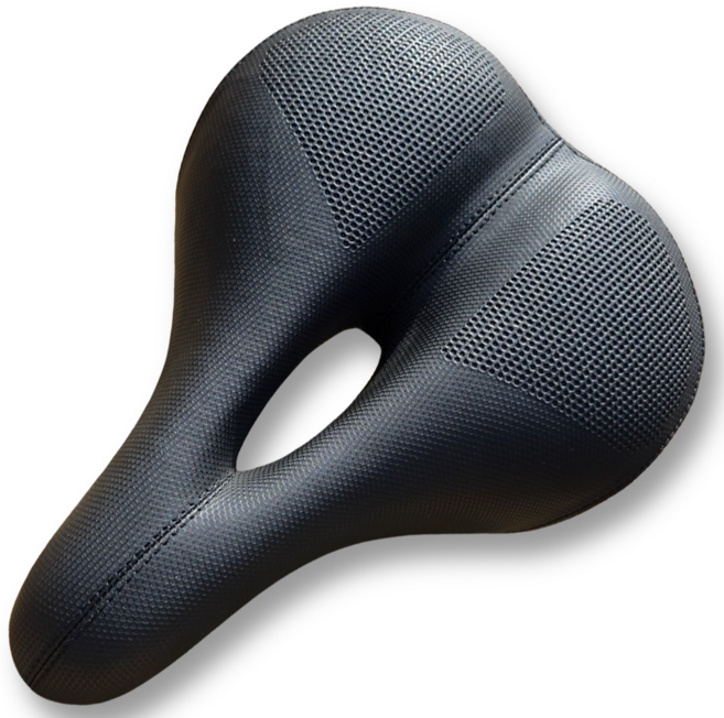 까도사 라이트 자전거안장 실내 전기 로드 안장쿠션, 1개, 블랙라인