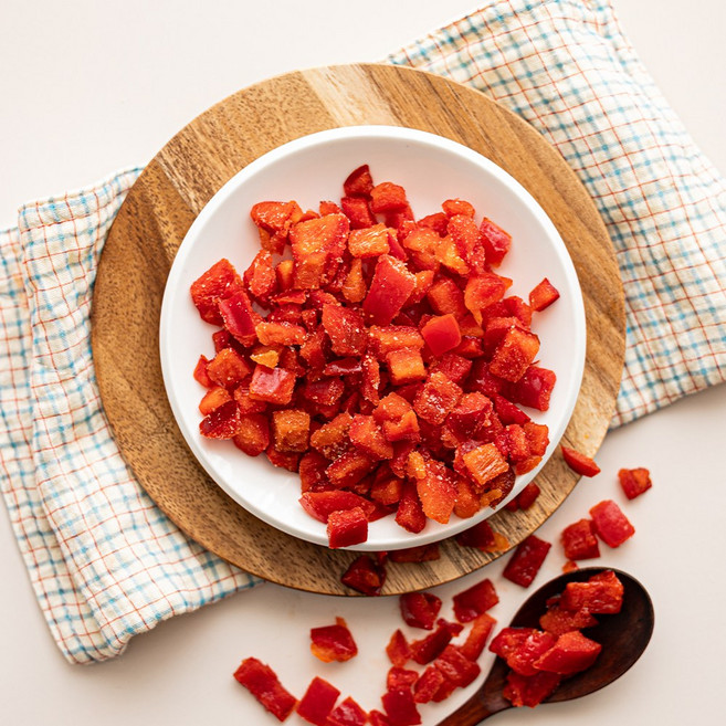 냉동 홍피망 1kg (1cm 다이스), 1개