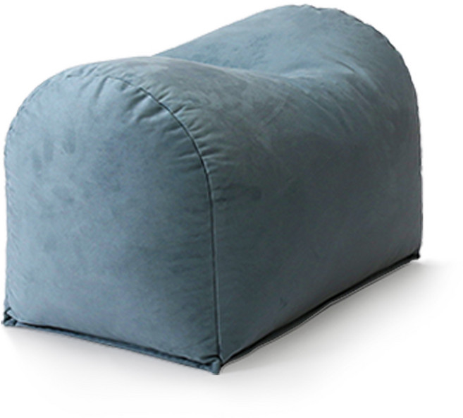 보니타 컨버젼 스웨이드 풋스툴 발스툴 발빈백 ST05 발받침대, 에쉬블루, 1개