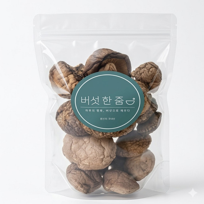 생표고버섯 무농약 GAP 100%국내산 못난이표고1kg 파지 대용량표고버섯 건조표고버섯, 1박스, 무농약 건표고버섯(통) 100g