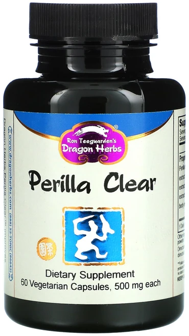 드레곤허브 Perilla Clear 500mg 베지캡슐 60정, 1개, 60개 - 쿠팡