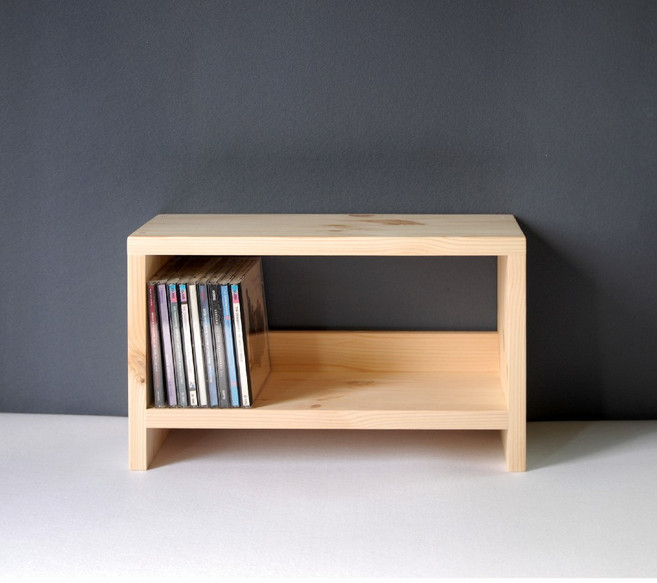 미니 원목 CD장 시디장, 무도색(코팅없음)