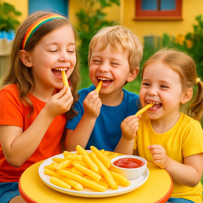 감자 레귤러 컷 9.5m (냉동 감자), 1개, 2kg