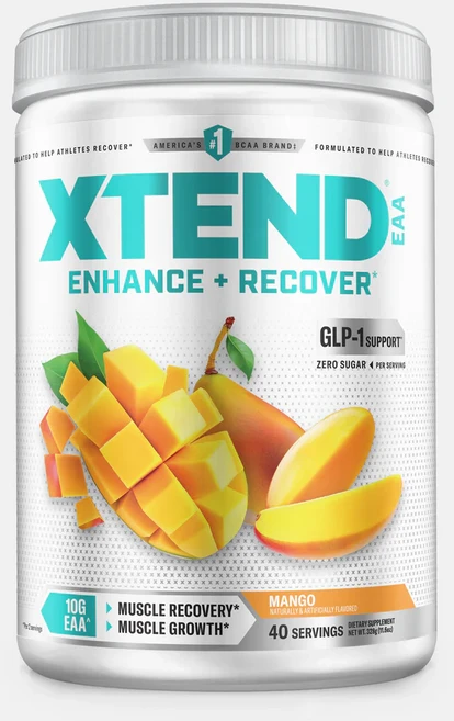 XTEND 싸이베이션 EAA 엑스텐드 EAA XTEND EAA + BCAA 아미노산 파우더 40 서빙, 1개