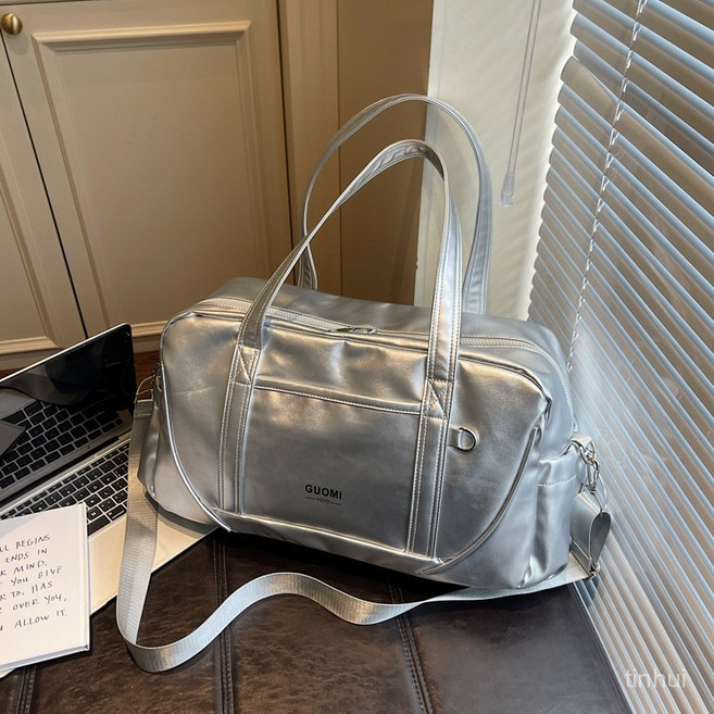 Sorpci 출퇴근 및 여행용 여성 가방 가볍고 대용량 단거리 출장용 패션 여행 가방 숄더 스포츠 피트니스 가방