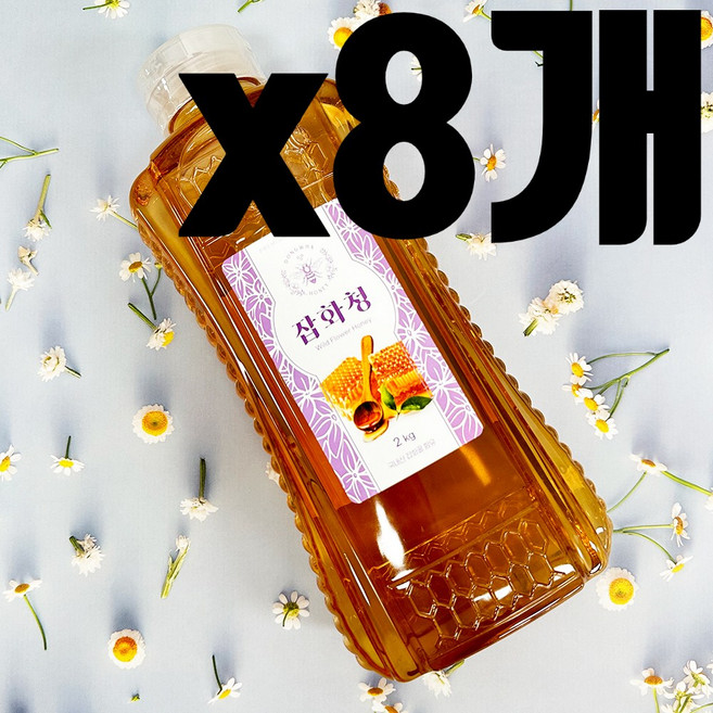 허니 벌꿀 잡화청, 8개, 2kg