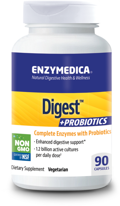 엔자이메디카 다이제스트 + 프로바이오틱스 캡슐, 1개, 90정