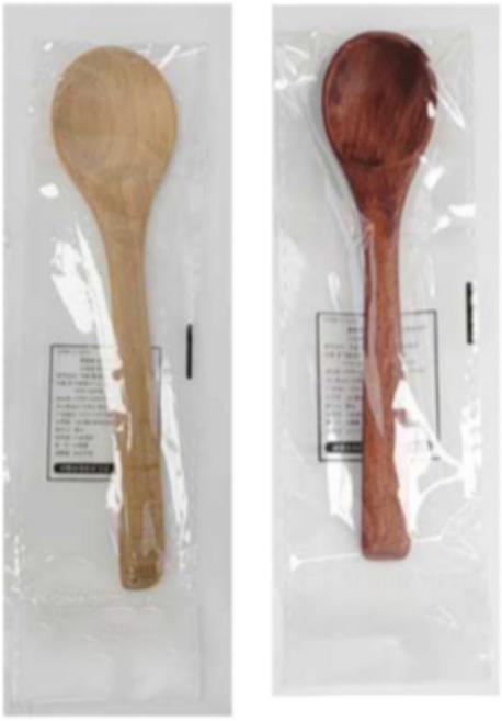 나무수저 소(9cm) - 밝은나무색 숟가락 어린이 우드스푼 요거트스푼 이유식 꿀스푼 한옥카페 장식, 밝은나무, 1개