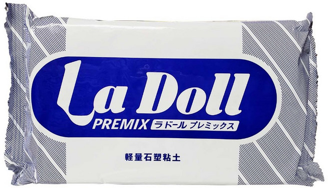 La Doll 石塑石粉黏土, 1個, Premix 輕量石塑黏土 400g
