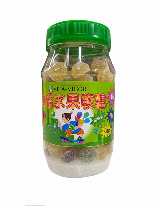 維格水果軟糖 300公克, 1個