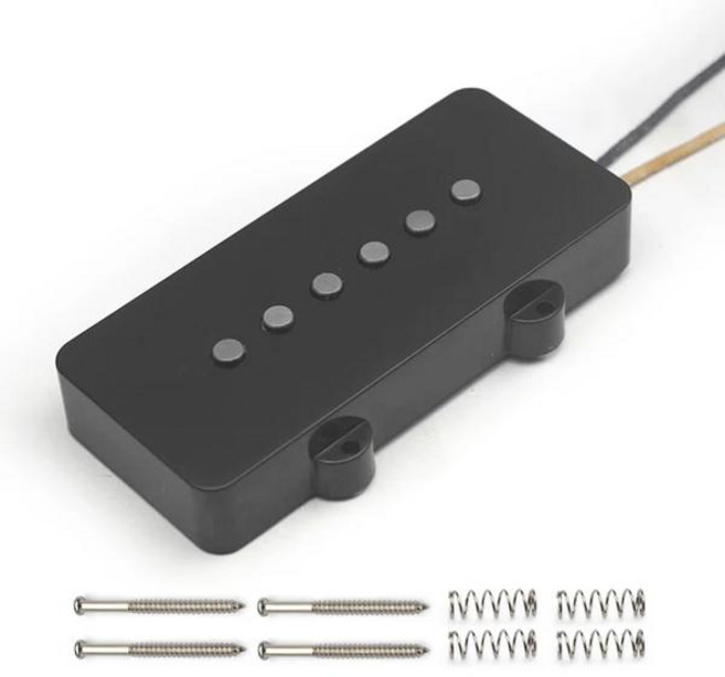 Alnico 빈티지 싱글 코일 일렉트릭 기타 픽업 재즈 마스터 N-8.1K B-8.8K 블랙 6 스트링, [02] Bridge, 1개