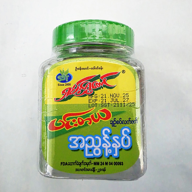 SST 핀다야 스파이시 발효 찻잎 Pindaya fermented tea leaf, 1개, 1개입, 220g