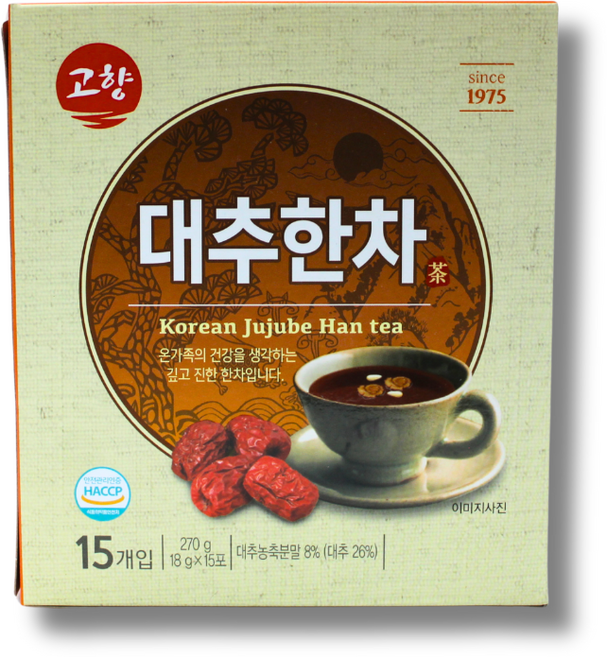 고향 대추한차 15스틱, 1개, 15개입, 18g, 18g