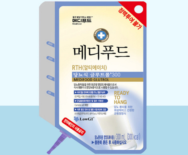 몸에 좋은 회복식 메디푸드 RTH 당뇨식 글루트롤 300kcal [300㎖ x 20팩], 20개, 300ml