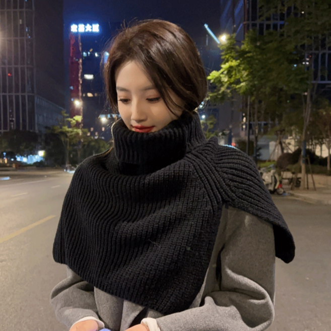 유미르 여성용 패션 목도리 넥워머 목토시 니트 머플러