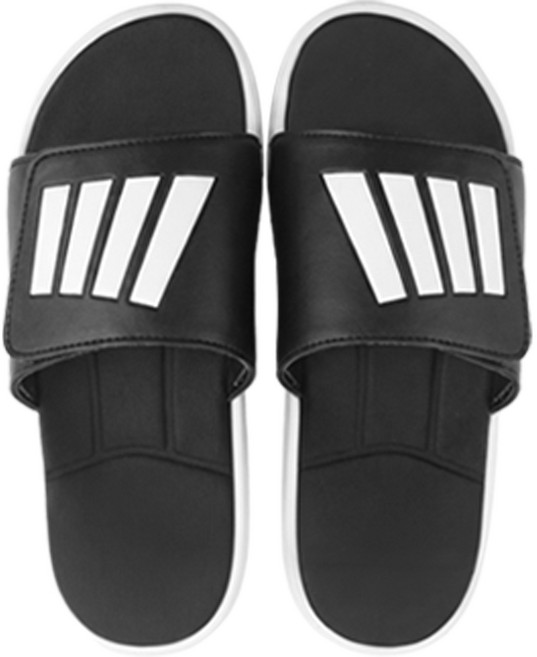 루크 남녀공용 벨크로 슬리퍼 남성 여성 커플 사무실 실내화 외출용 스포츠 슬라이드 샌들 발편한 사이즈 조절 가능한 신발 2cm