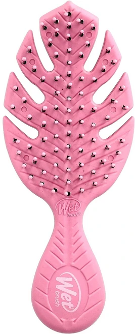 웨트 브러시 고 그린 미니 디탱글러 핑크 브러시 1개 WTB-55679 - 쿠팡