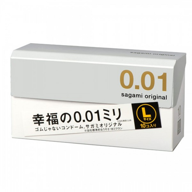 사가미오리지널 001 라지 콘돔, 10개입, 2개
