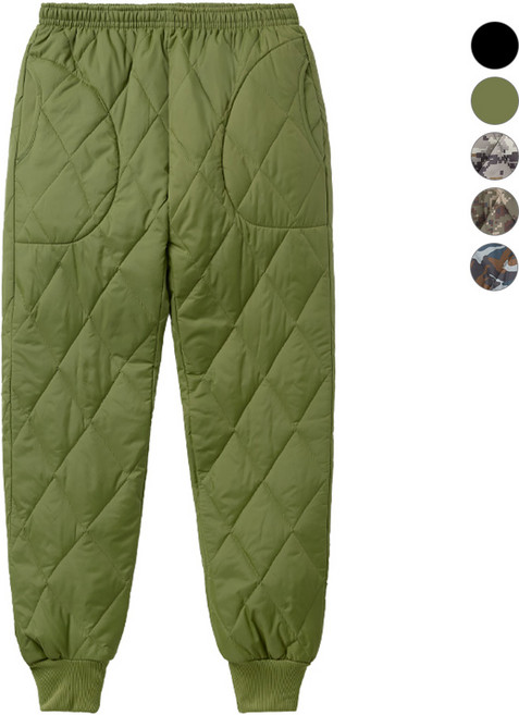 모니즈 브이넥 깔깔이 세트 패딩 점퍼 집업 자켓 바지 팬츠 빅사이즈 겨울 작업복 방한복 KKA_SET_V