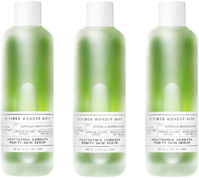 원더바스 어성초 청결 세럼, 140ml, 3개