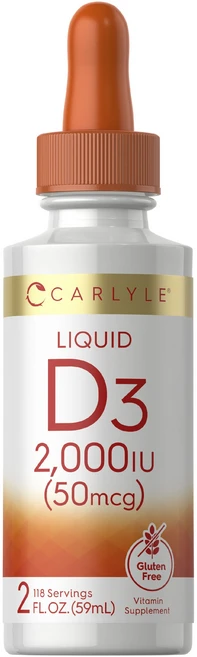 칼라일 액상 비타민 D3 2000 IU, 1개, 59ml - 쿠팡