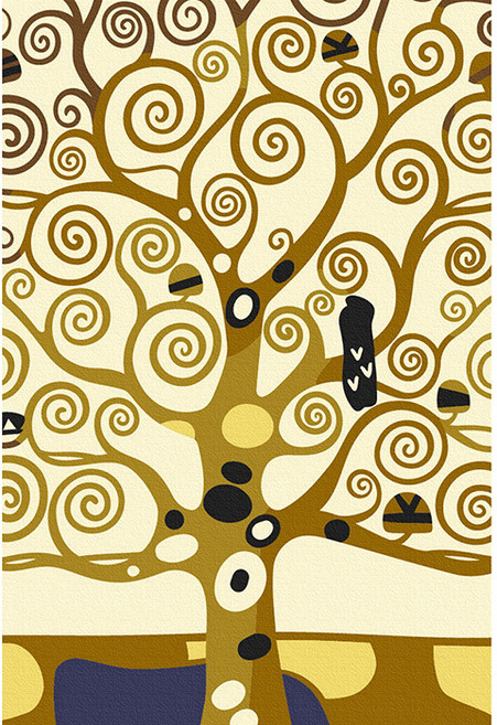 생명의 나무 (캔버스) (이젤) 명화그리기 10x15, 단품, 1개