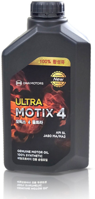 1박스 12개 대림모틱스4 울트라 100%합성유 10W40 1L 오토바이 엔진오일 가성비, 1개, 0                       10W-40