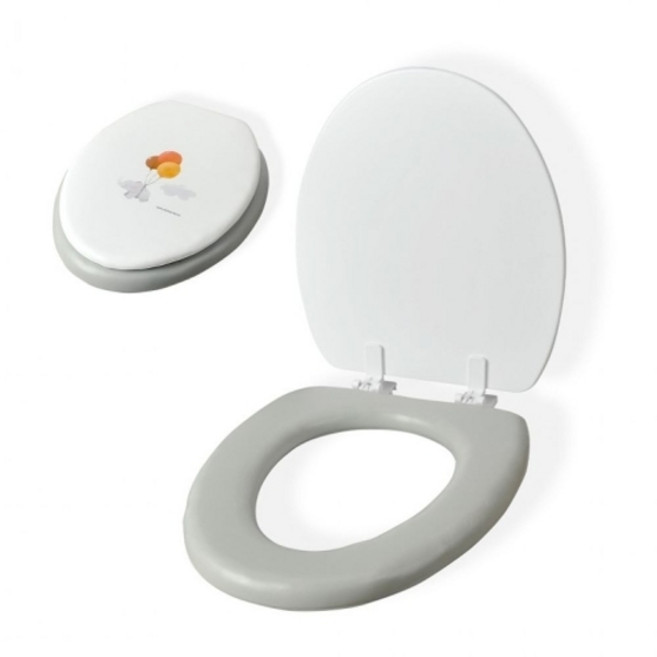 삼정 엘리펀트 변기커버 중형 o형 쿠션방수 충격흡수 양변기 간편설치 욕실, 1개, 상세페이지 참조