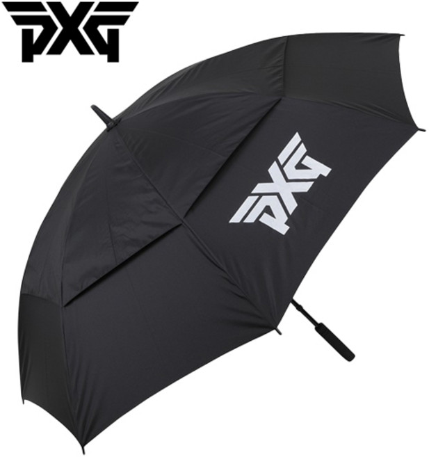 [카네정품]PXG GOLF UMBRELLA 골프 우산(가로156CM X 세로199CM), 블랙_PJMPU891121