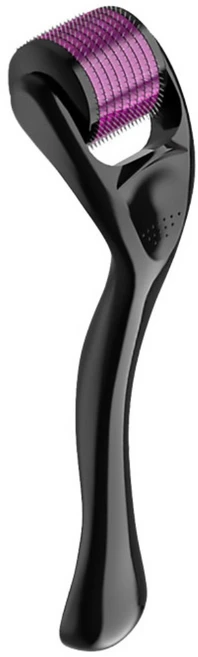 K뷰티 턱살관리 홈케어용 마이크로니들 페이스롤러/ 엄마선물 지압효과 롤링마사지, 1개, 0.5mm - 쿠팡