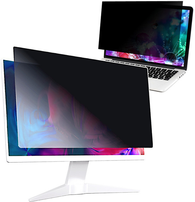 모니터 노트북 사생활 보호 보안 필름 국산 블루라이트 차단, 14.1Wide(302x189mm), 1개