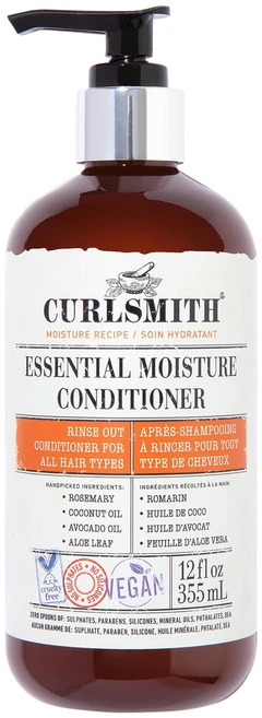 Curlsmith 컬스미스 에센셜 모이스처 컨디셔너, 12 oz / 355 mL, 1개, 355ml - 쿠팡