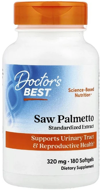 닥터스베스트 쏘팔메토 320mg Saw Palmetto 소프트젤 180정, 1 - 쿠팡