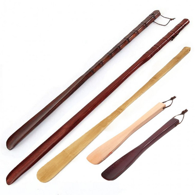 우드 구두 주걱 70cm 55cm 25cm 차나무 대나무 로터스 신발, 1개, 로터스 70cm