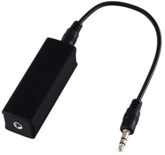 3.5mm 오디오 잡음제거기 그라운드루프 다이렉트박스, 1개